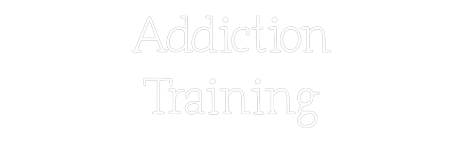 Individuelles Neon: Addiction
Tr...