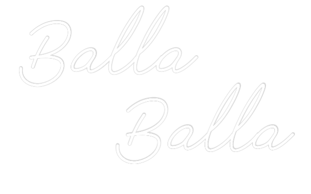Individuelles Neon: Balla
B...