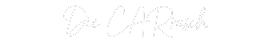 Individuelles Neon: Die CARrasch