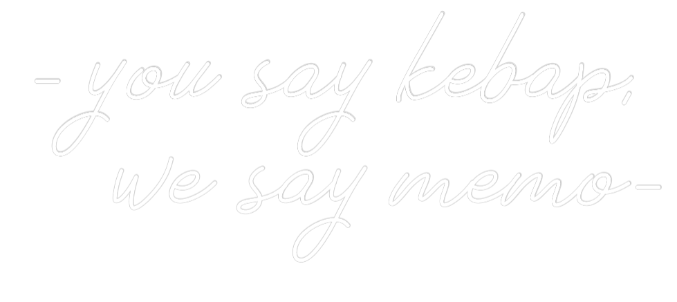 Individuelles Neon: - you say keb...