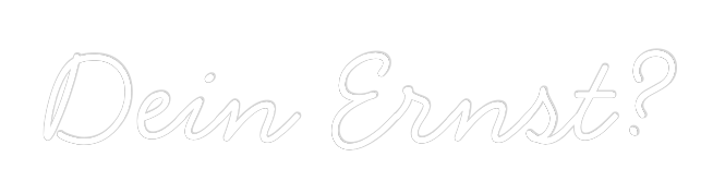 Individuelles Neon: Dein Ernst?