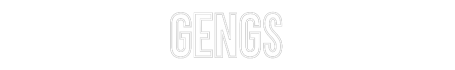 Individuelles Neon: Gengs