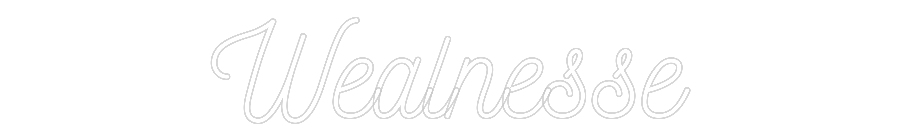 Individuelles Neon: Wealnesse