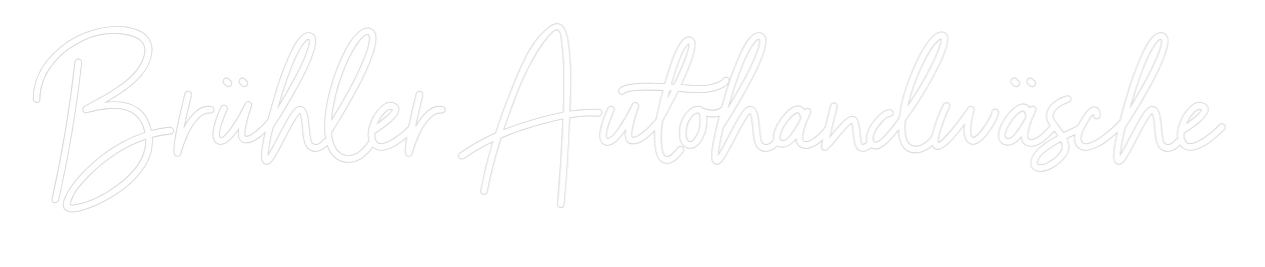 Individuelles Neon: Brühler Autoh...