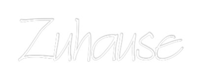 Individuelles Neon: Zuhause
