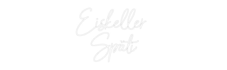 Individuelles Neon: Eiskeller
S...