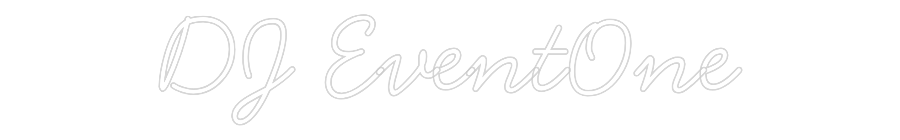 Individuelles Neon: DJ EventOne