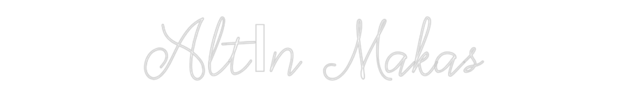 Individuelles Neon: Altın Makas