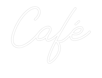 Individuelles Neon: Café