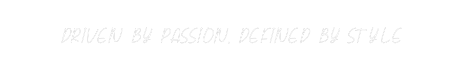 Individuelles Neon: DRIVEN BY PAS...