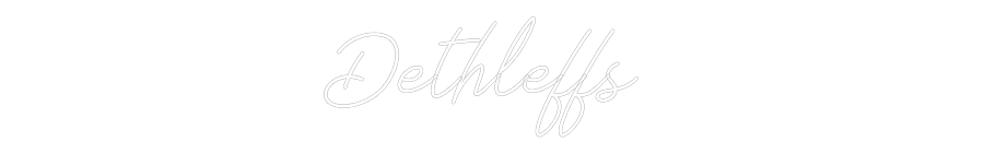 Individuelles Neon: Dethleffs
