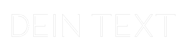 Individuelles Neon: Dein Text