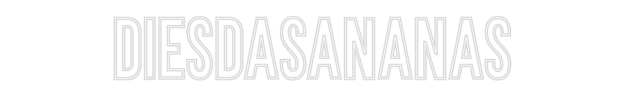 Individuelles Neon: DiesDasAnanas