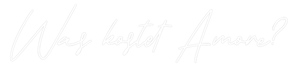 Individuelles Neon: Was kostet Am...