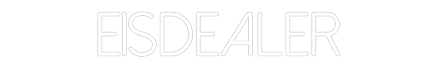 Individuelles Neon: Eisdealer