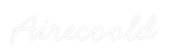 Individuelles Neon: Airecoold