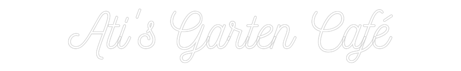 Individuelles Neon: Ati's Garten ...