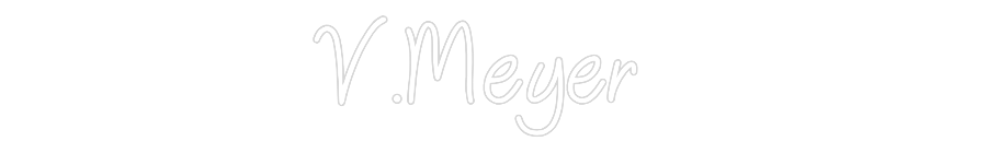Individuelles Neon: V.Meyer