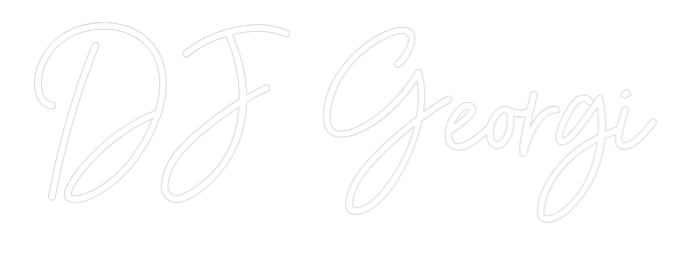 Individuelles Neon: DJ Georgi