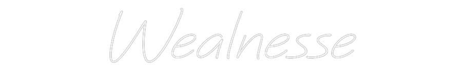Individuelles Neon: Wealnesse