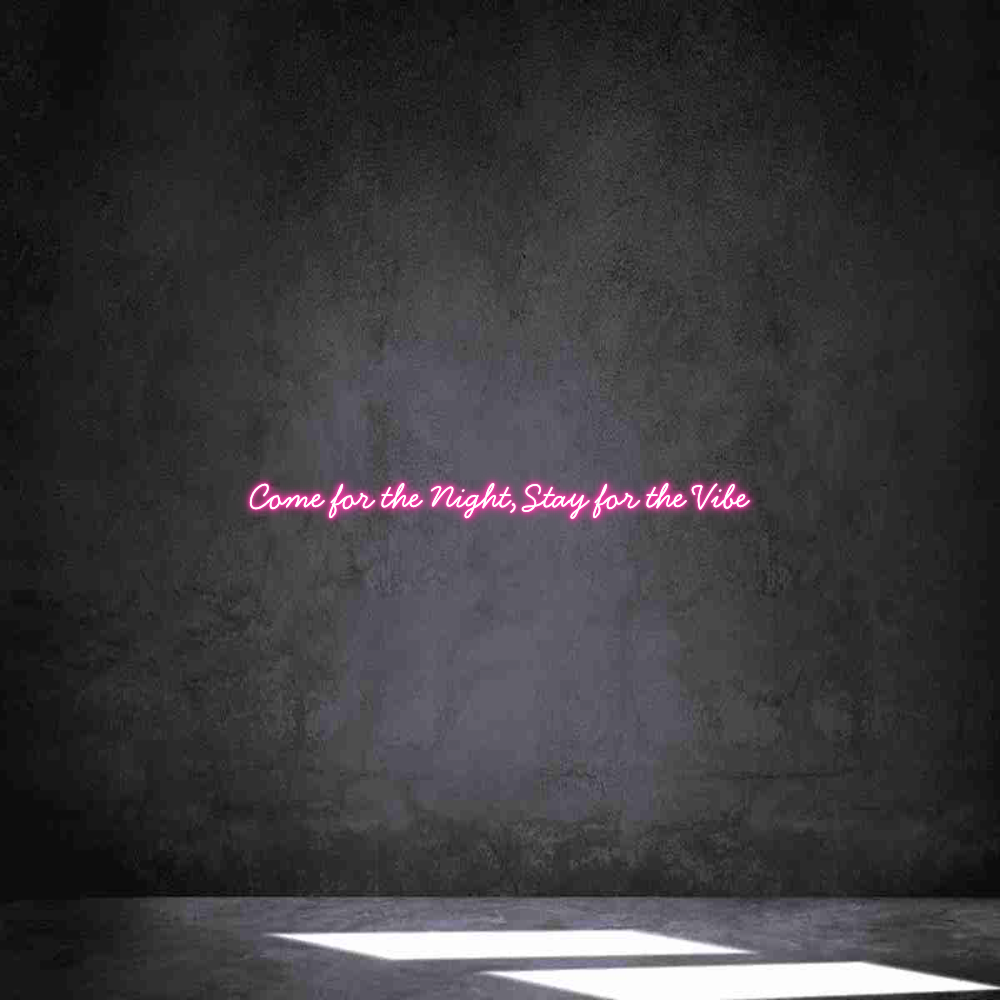Individuelles Neon: Come for the ...