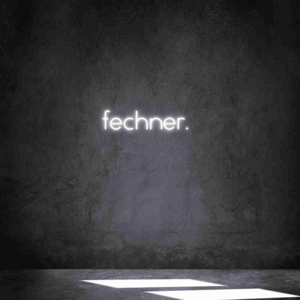 Individuelles Neon: fechner.