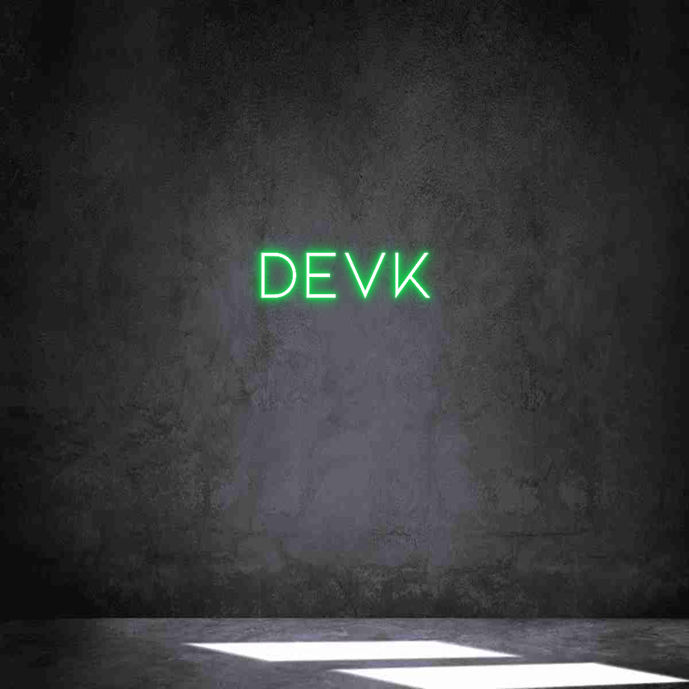 Individuelles Neon: DEVK