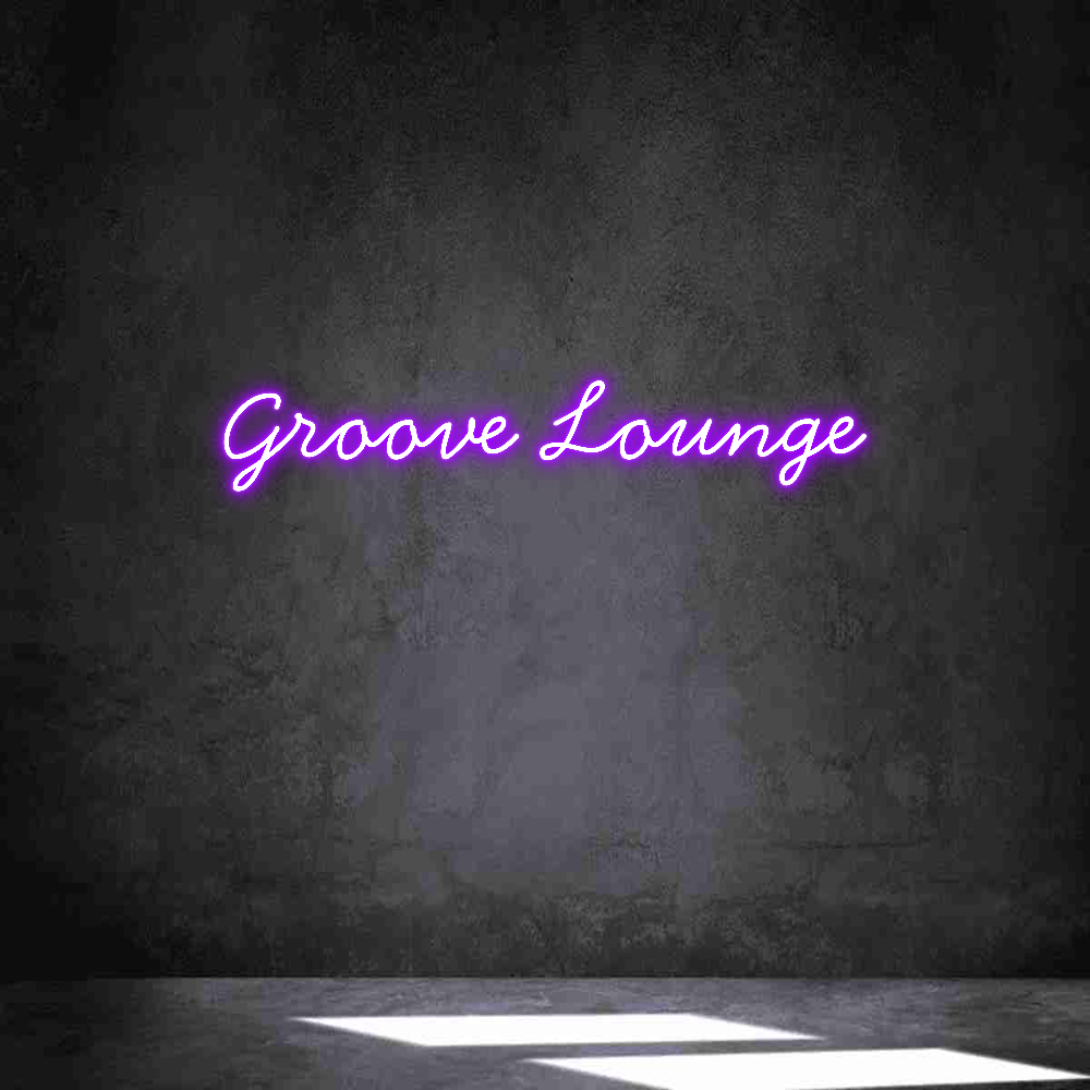 Individuelles Neon: Groove Lounge