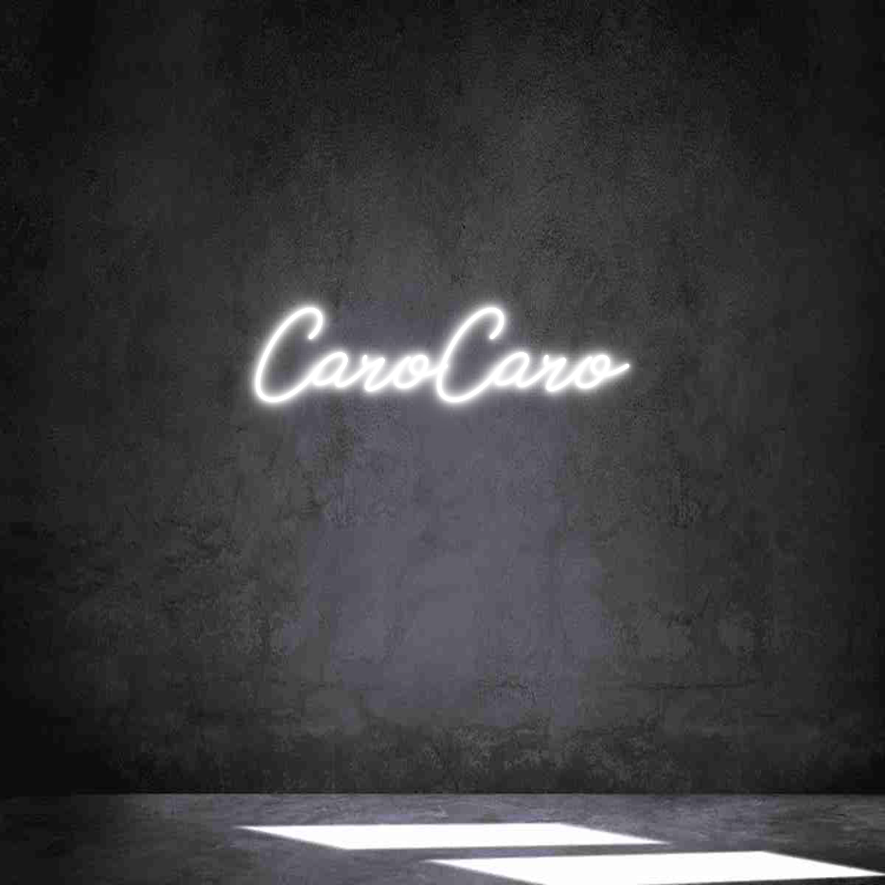 Individuelles Neon: CaroCaro