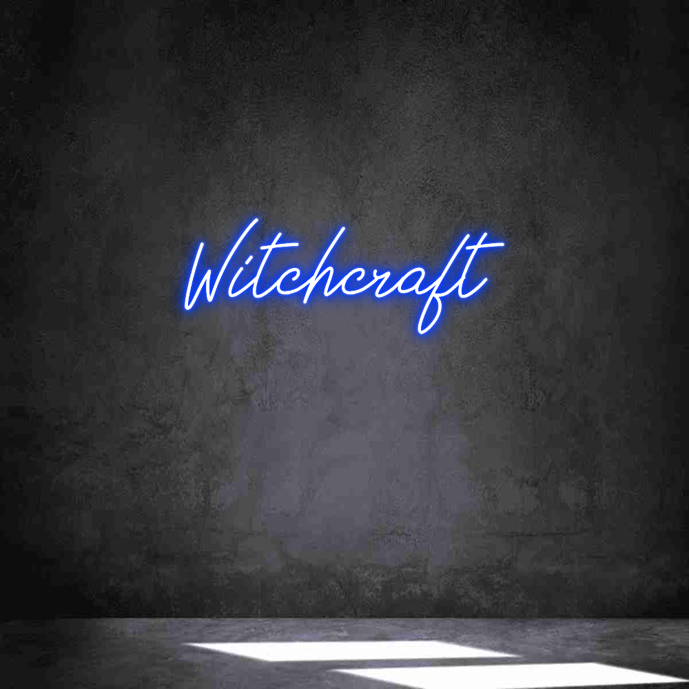 Individuelles Neon: Witchcraft