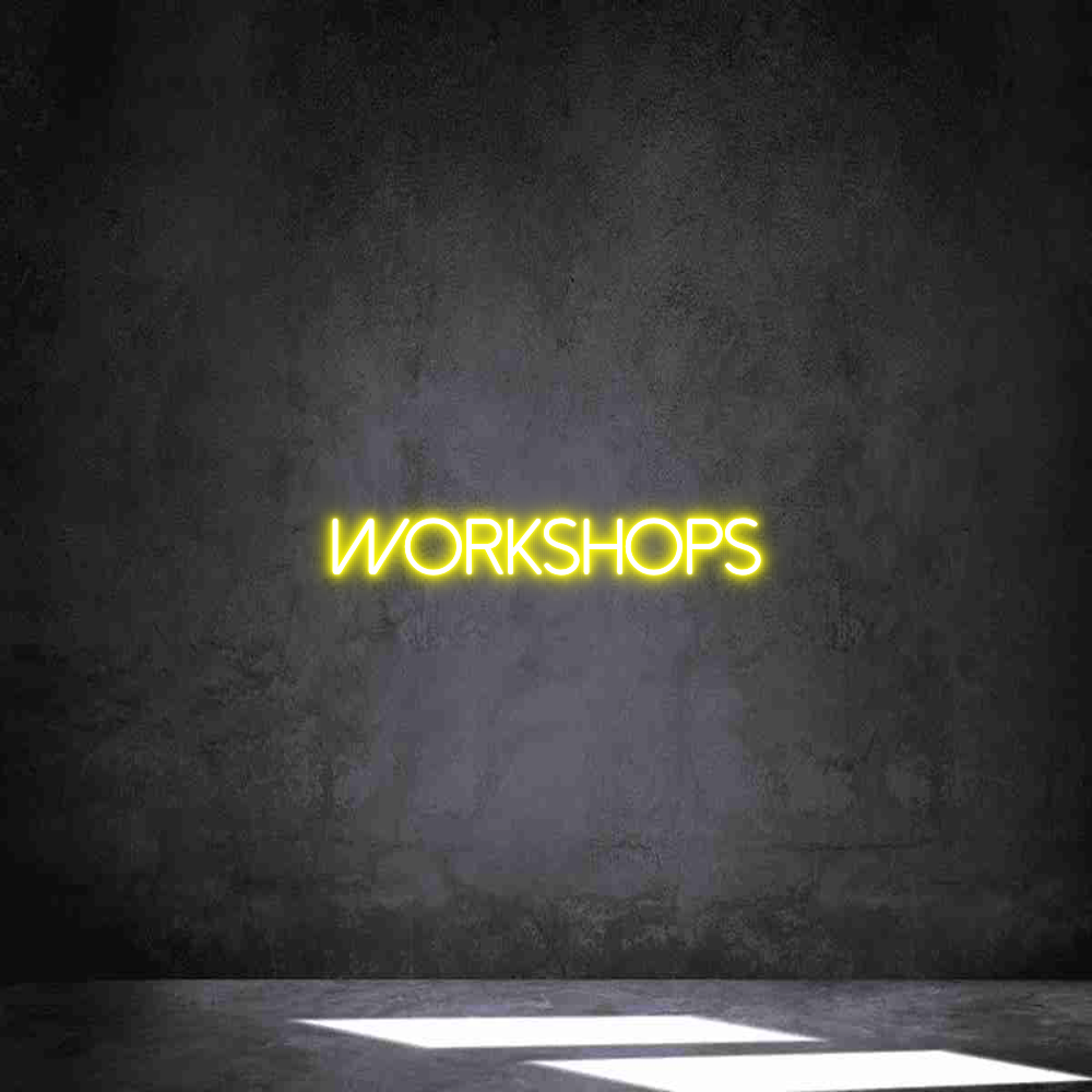 Individuelles Neon: Workshops