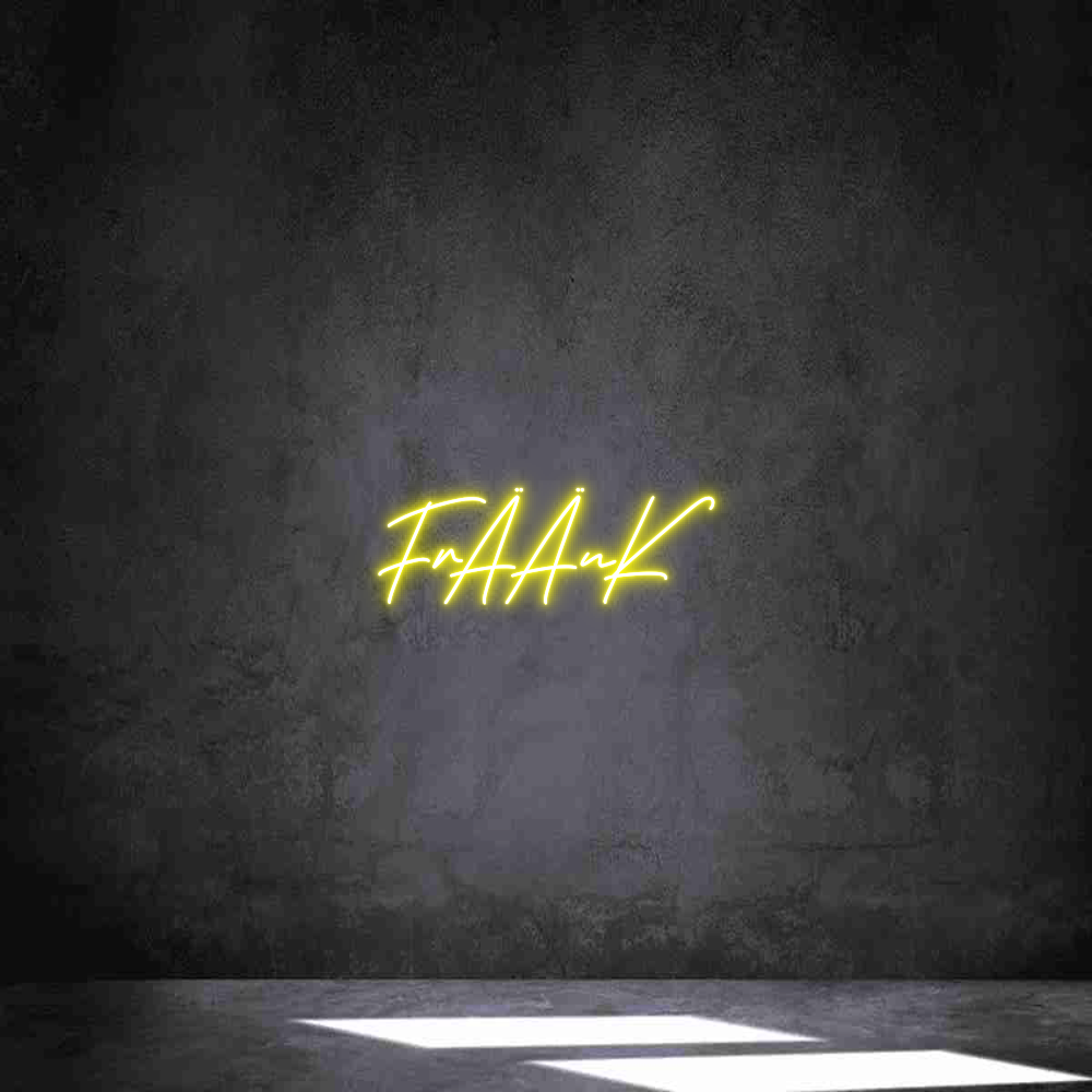 Individuelles Neon: FrÄÄnK