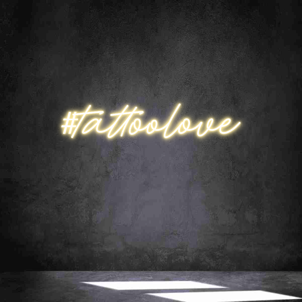 Individuelles Neon: #tattoolove