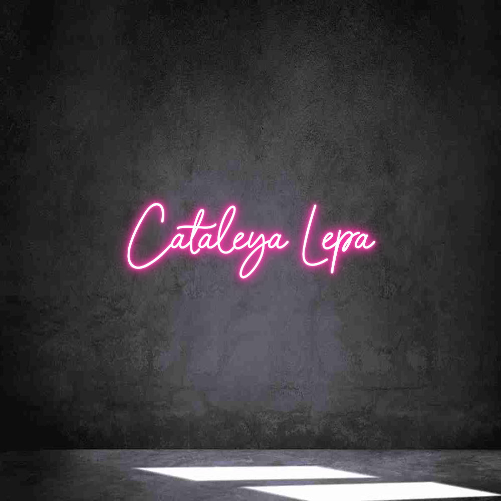 Individuelles Neon: Cataleya Lepa