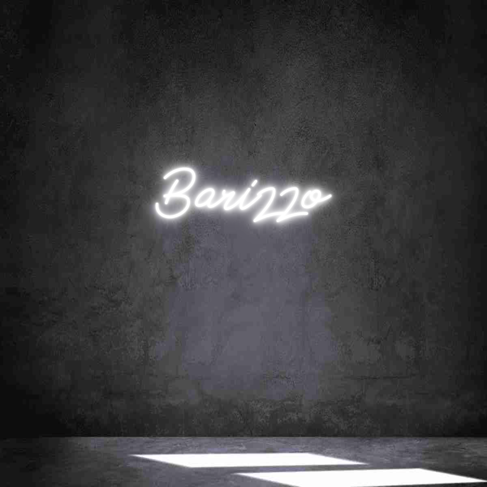 Individuelles Neon: Barizzo