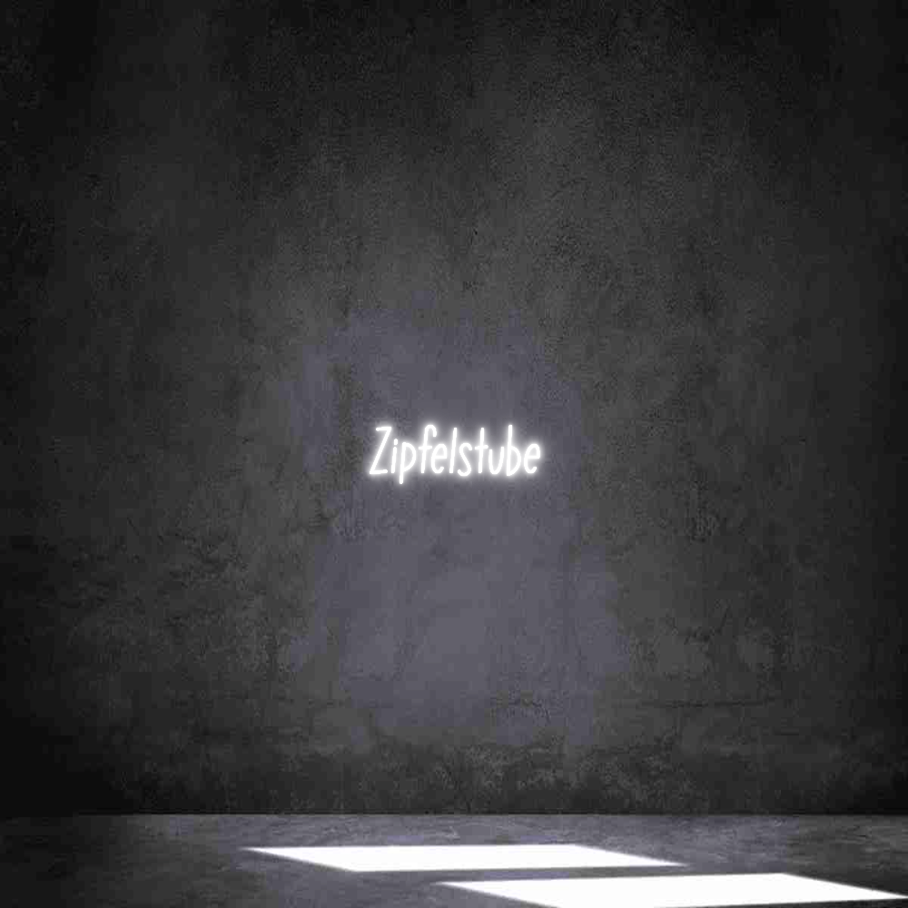 Individuelles Neon: Zipfelstube