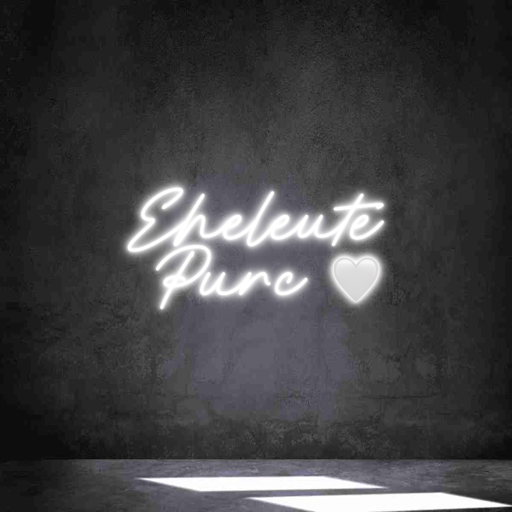 Individuelles Neon: Eheleute
Pu...