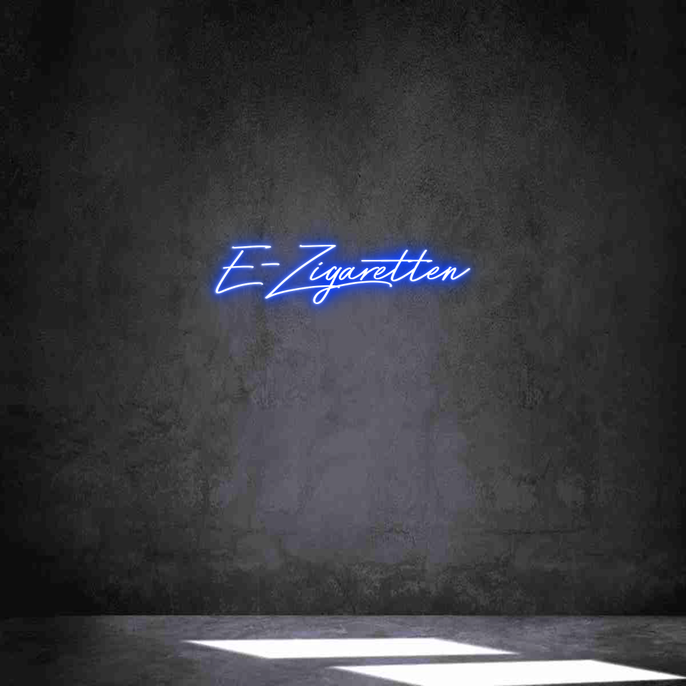 Individuelles Neon: E-Zigaretten