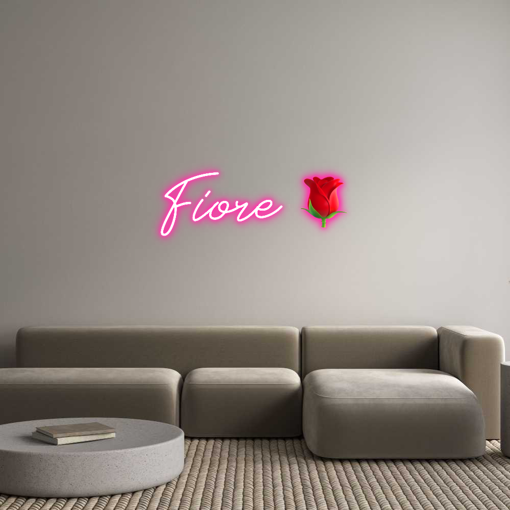 Individuelles Neon: Fiore 🌹