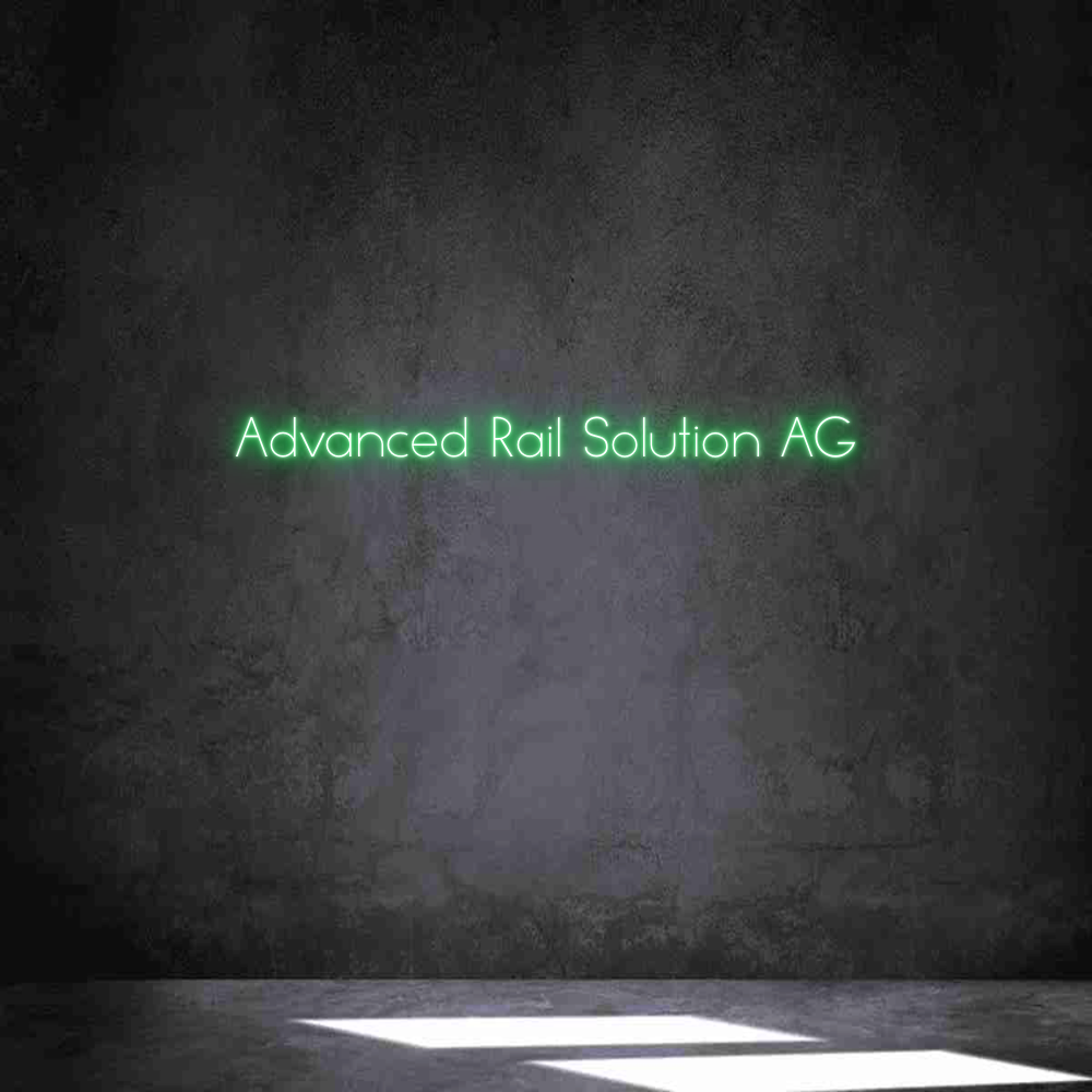Individuelles Neon: Advanced Rail...