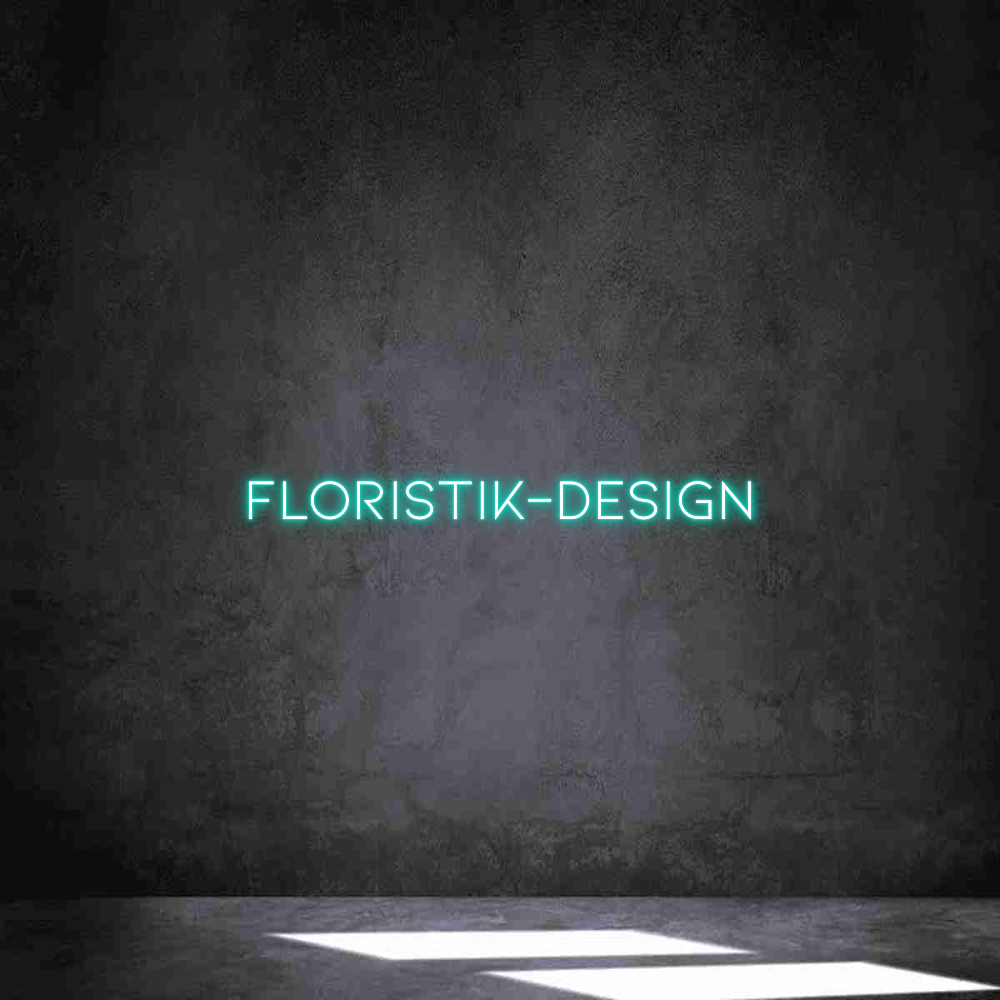 Individuelles Neon: Floristik-Des...