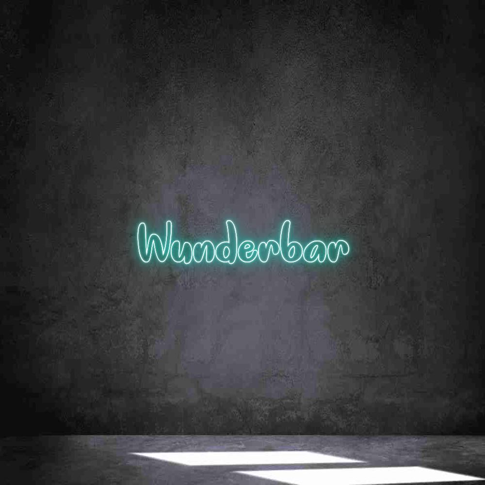 Individuelles Neon: Wunderbar