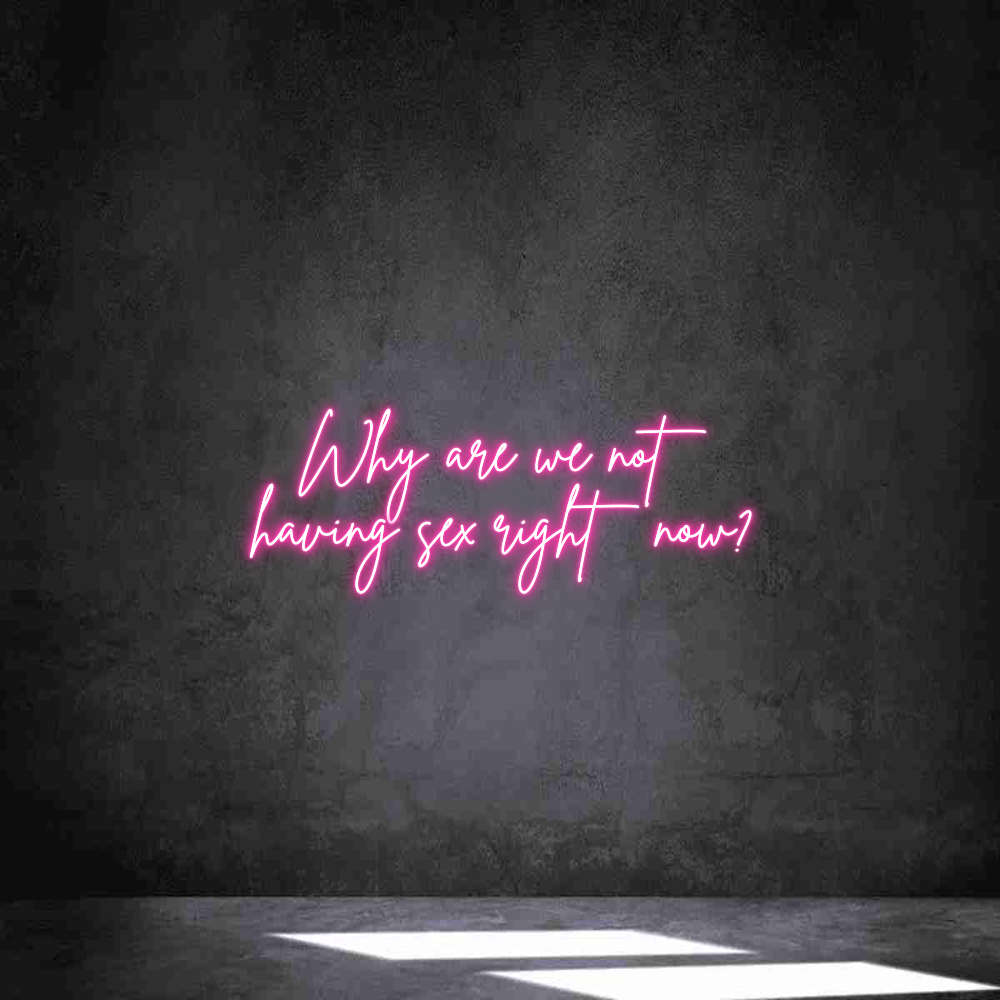 Individuelles Neon: Why are we no...