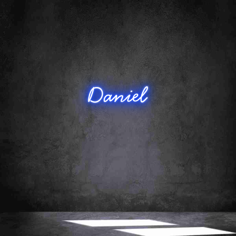 Individuelles Neon: Daniel