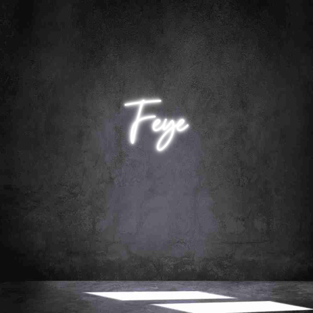 Individuelles Neon: Feye