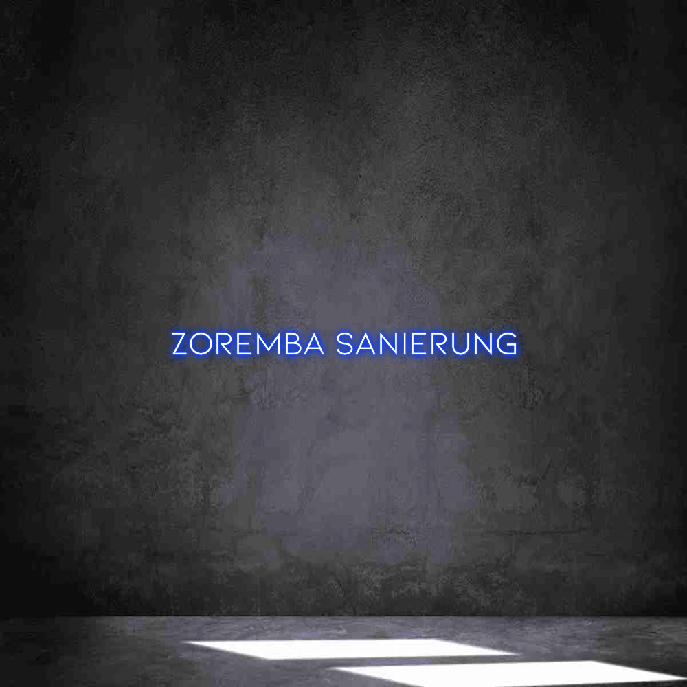 Individuelles Neon: Zoremba Sanie...