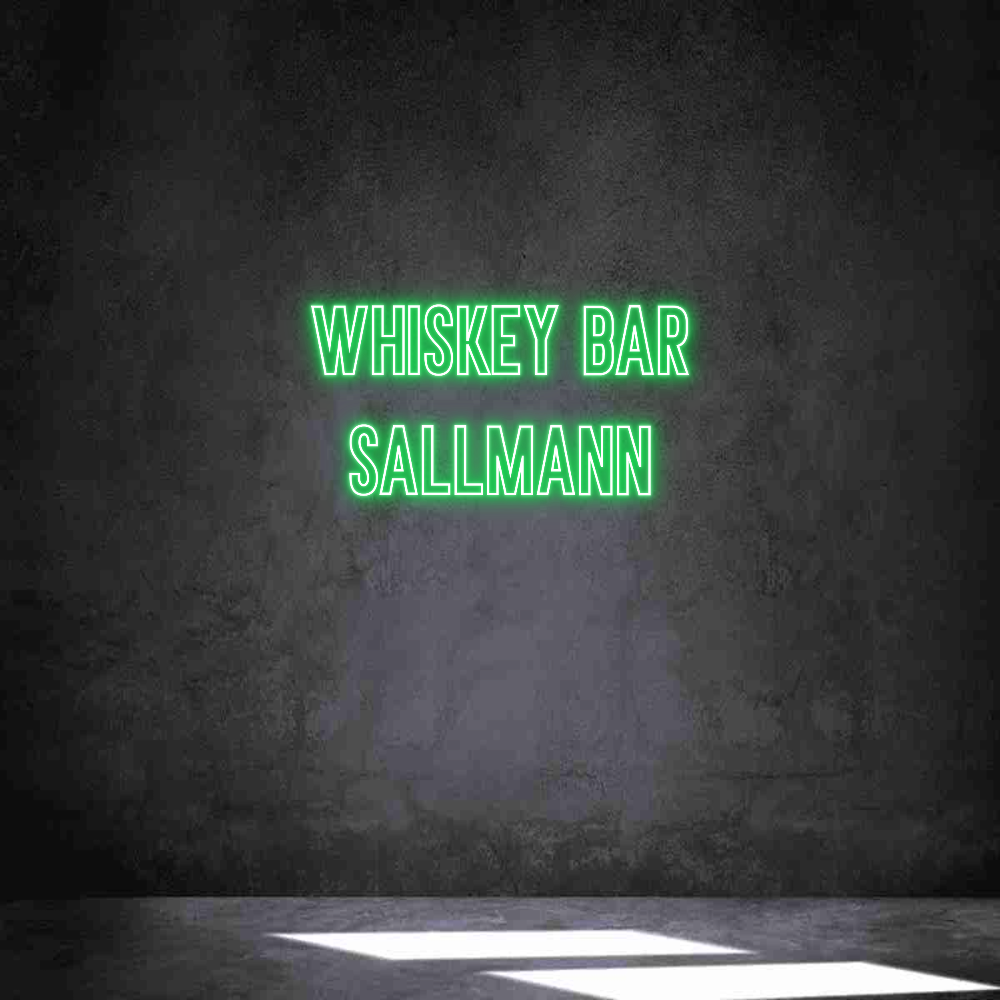 Individuelles Neon: Whiskey Bar
...