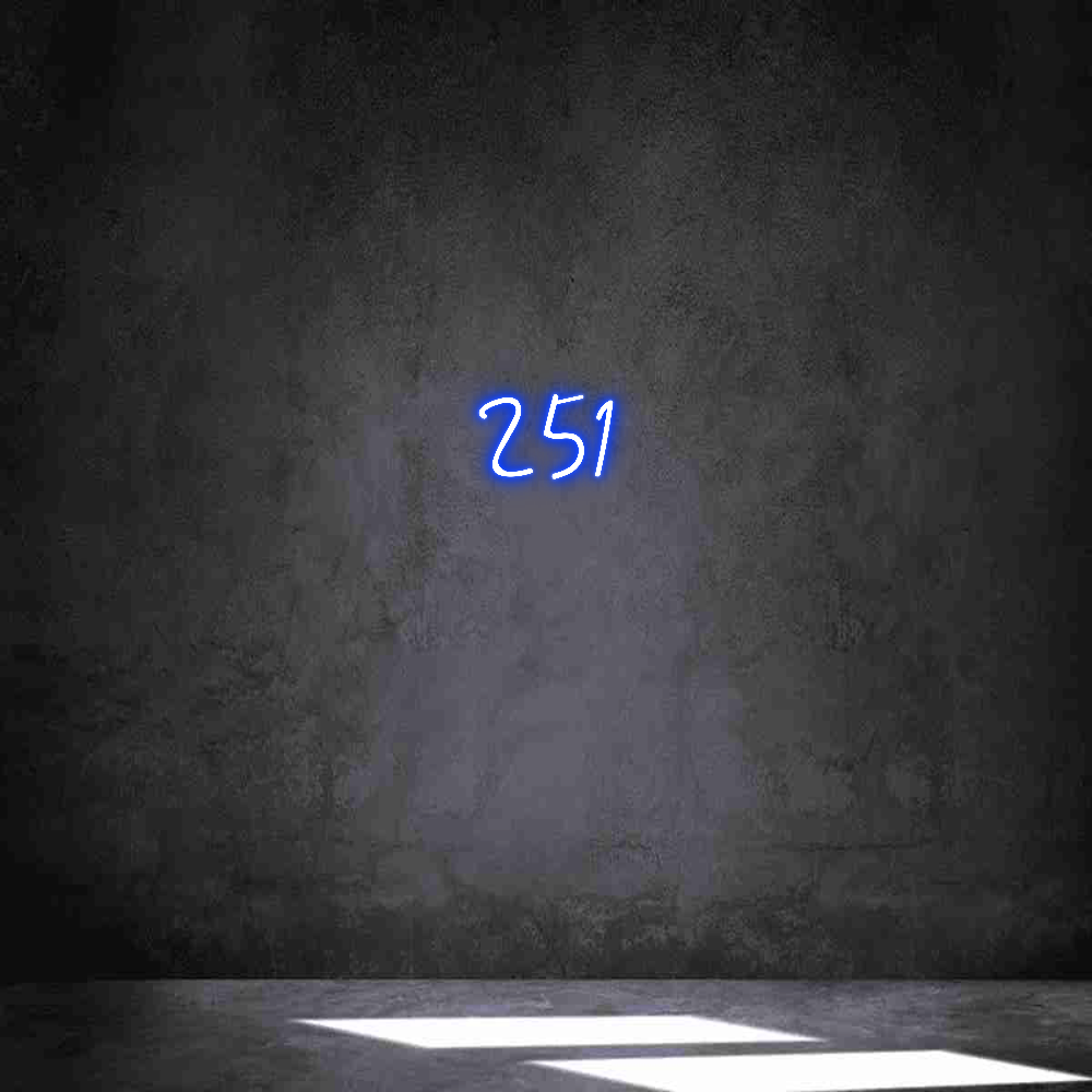 Individuelles Neon: 251