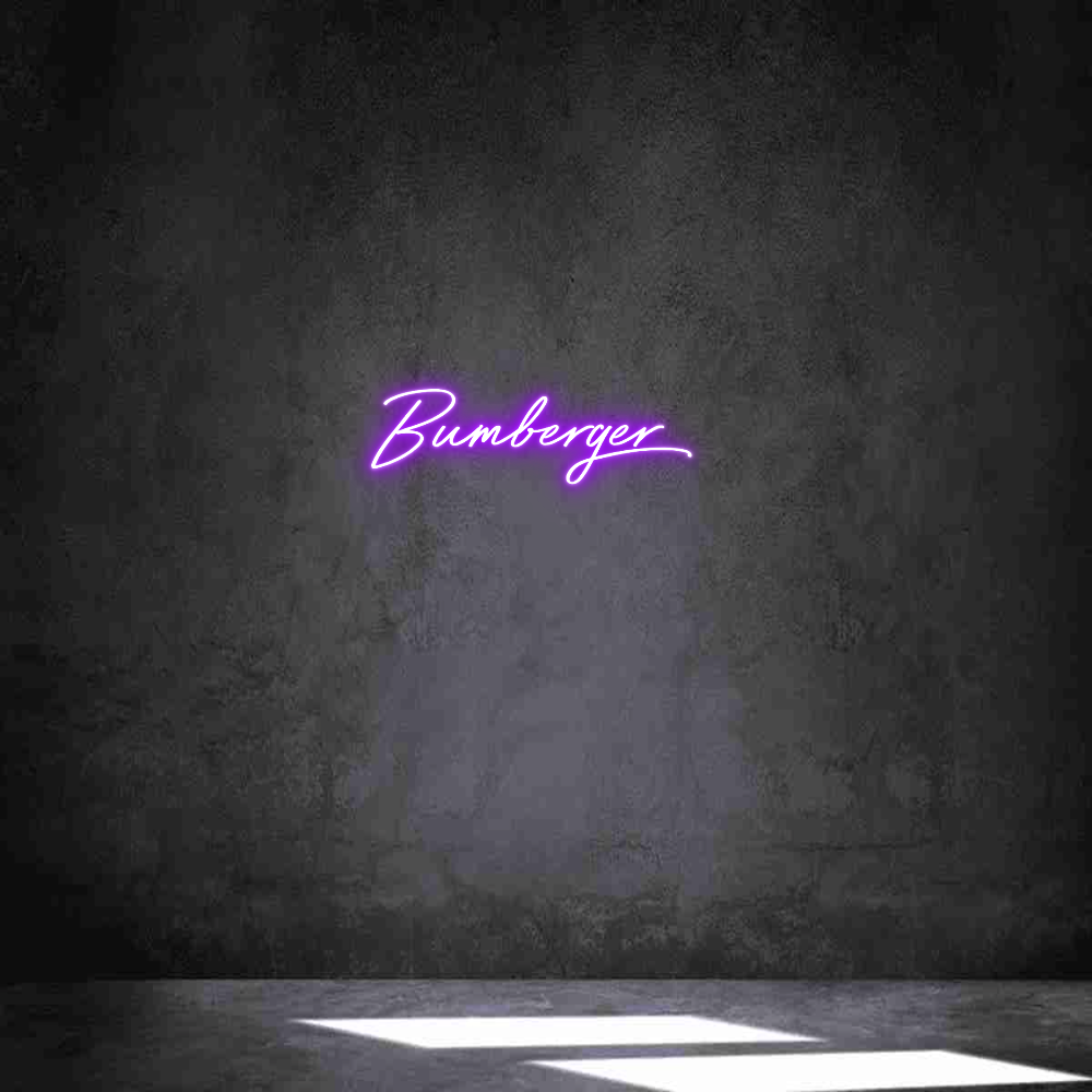 Individuelles Neon: Bumberger