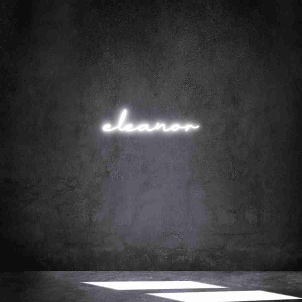 Individuelles Neon: eleanor